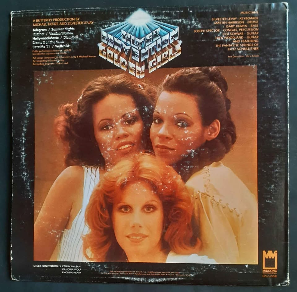 Silver Convention - Golden Girls LP Record