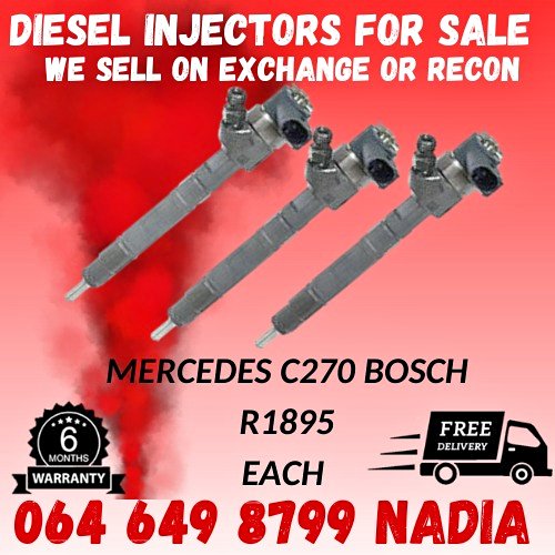 MERCEDES C270 BOSCH DIESEL INJECTORS - Private Seller