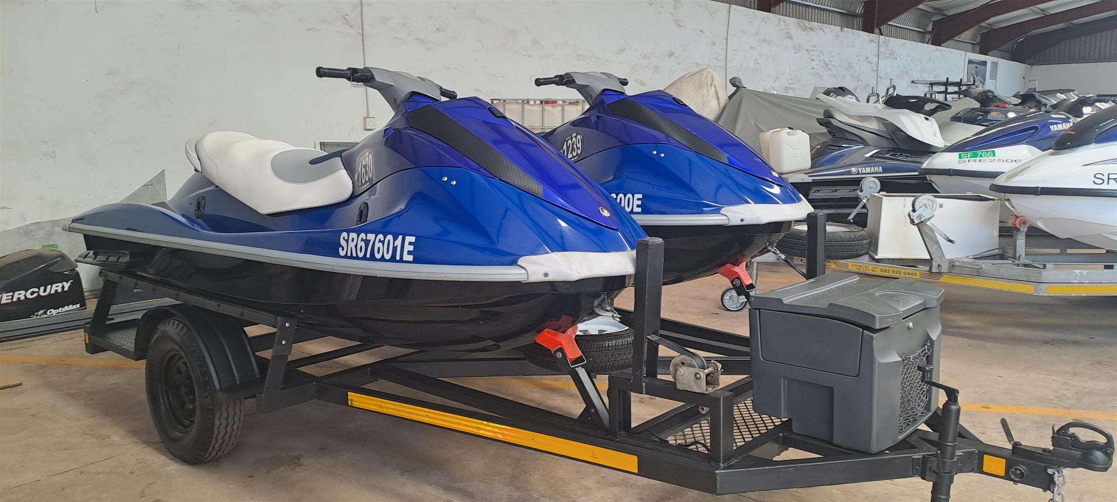2 x VX 1100 Jet ski's and trailer