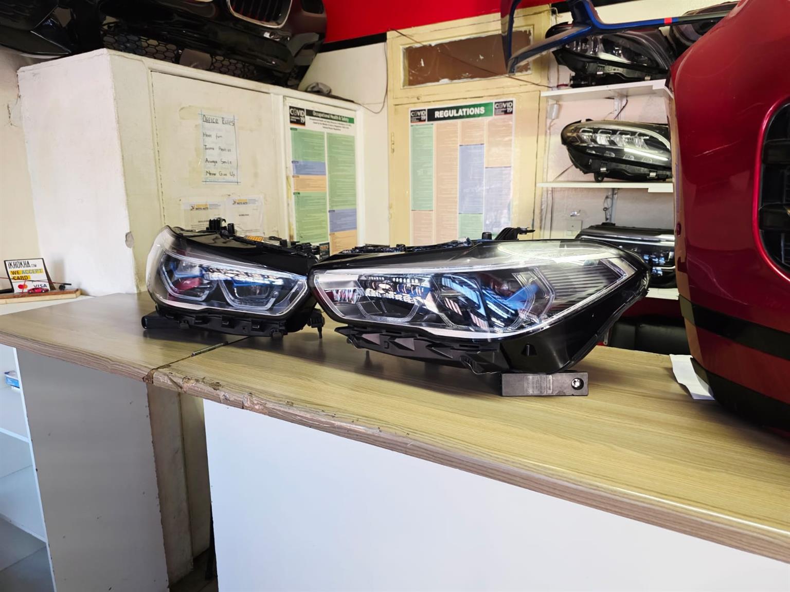 2022 BMW G05 X5 LASER LED HEADLIGHT BOTH LEFT AND RIGHT FOR SALE