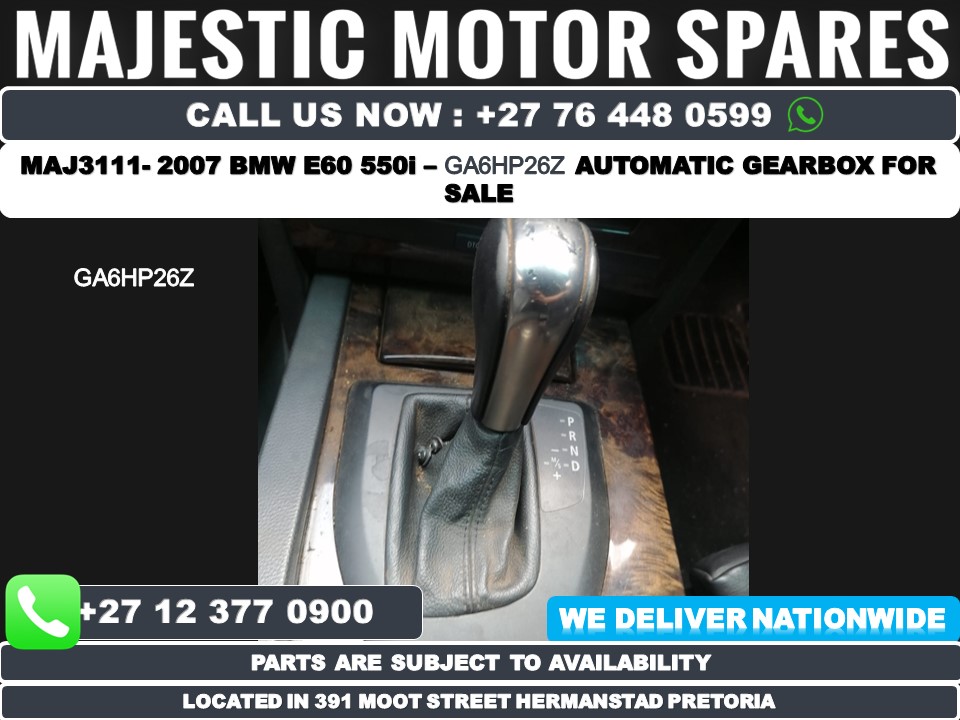 2007 BMW 550I auto gearbox for sale - Private Seller 2007 BMW 550I auto gearbox for sale - Private Seller