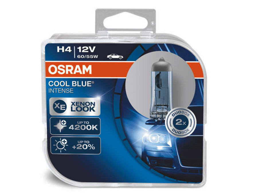Osram Cool Blue Intense H4 Bulb Set Osram Cool Blue Intense H4 Bulb Set