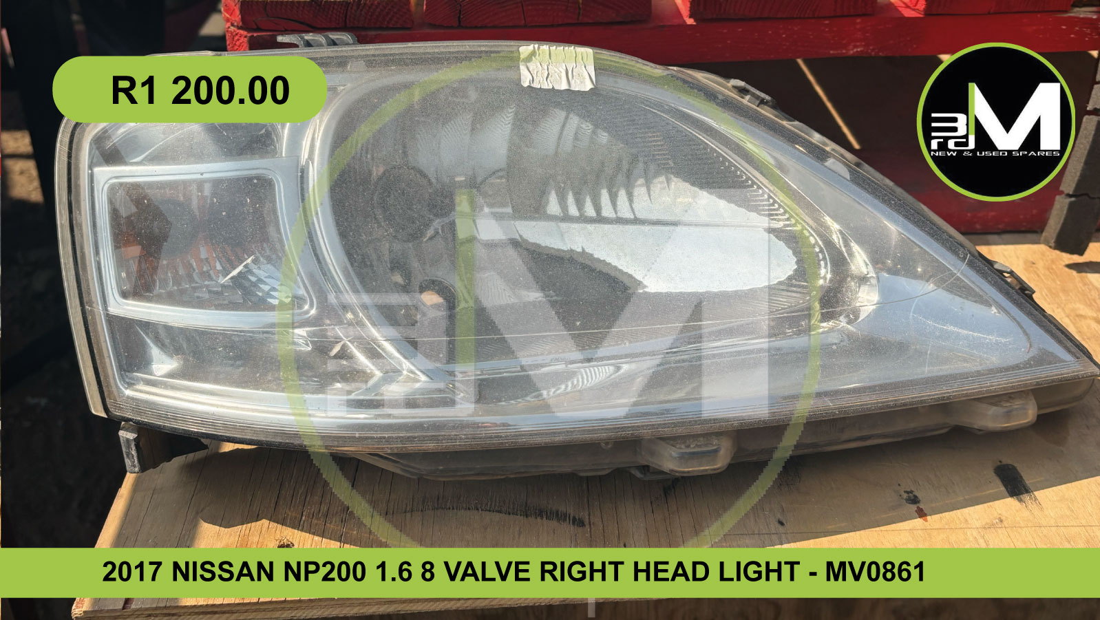 2017 NISSAN NP200 1.6 8 VALVE HEAD LIGHTS - MV0861 - Private Seller 2017 NISSAN NP200 1.6 8 VALVE HEAD LIGHTS - MV0861 - Private Seller