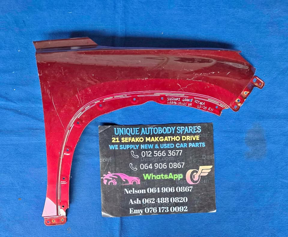 Urban Cruiser / Grand Vitara Right Fender Urban Cruiser / Grand Vitara Right Fender