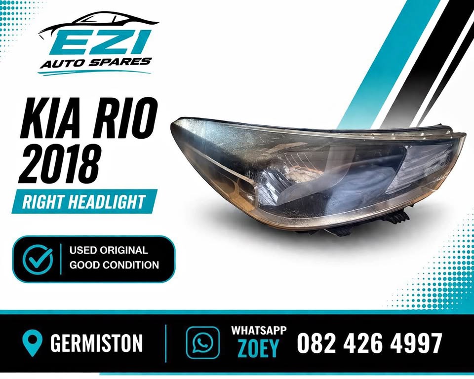 Kia Rio 2018 right headlight - Private Seller Kia Rio 2018 right headlight - Private Seller