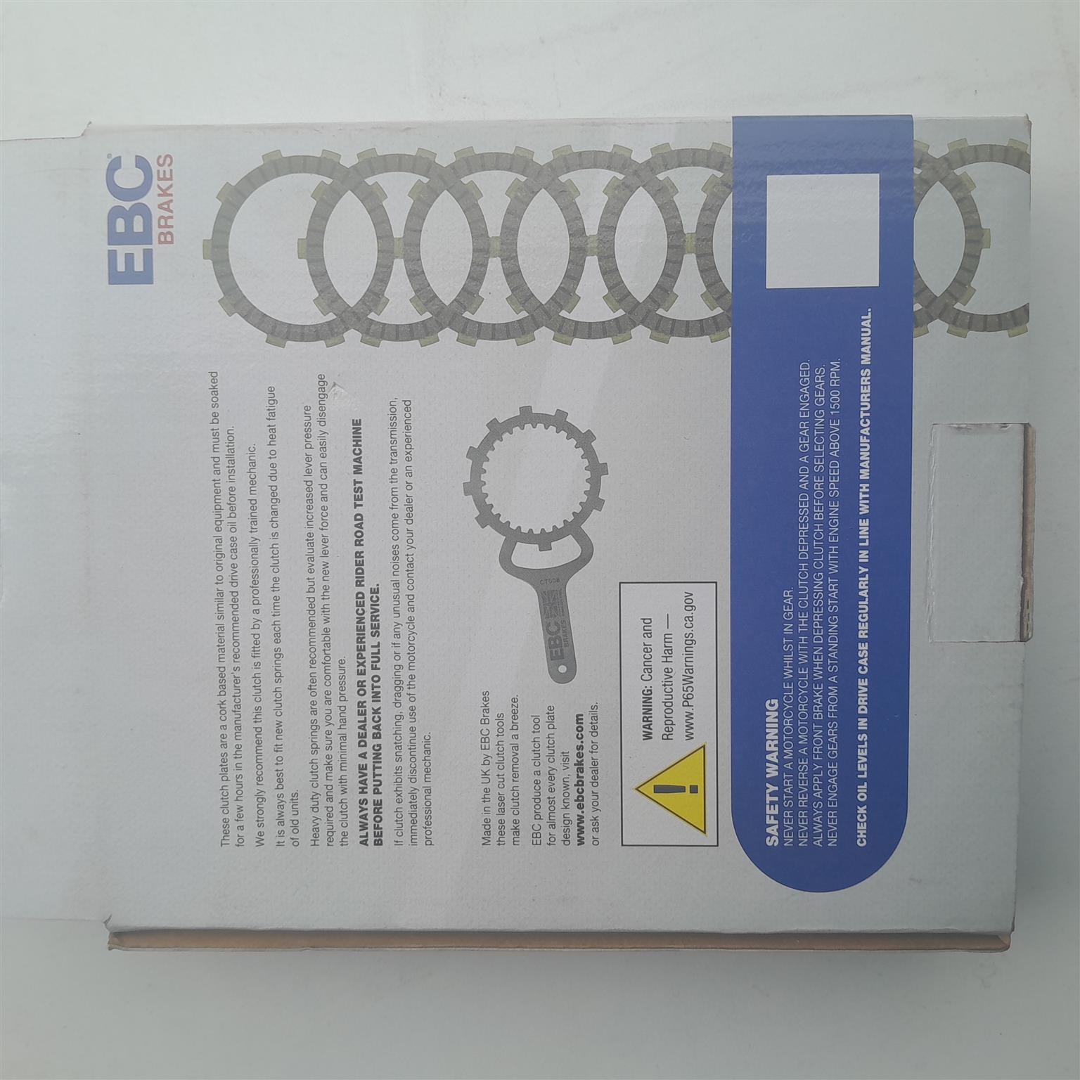 EBC Clutch Kit of Friction Plates or Clutch plates For Sale New in the Box. I