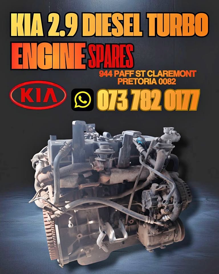 Kia 2.9 diesel turbo engine spares - Private Seller Kia 2.9 diesel turbo engine spares - Private Seller