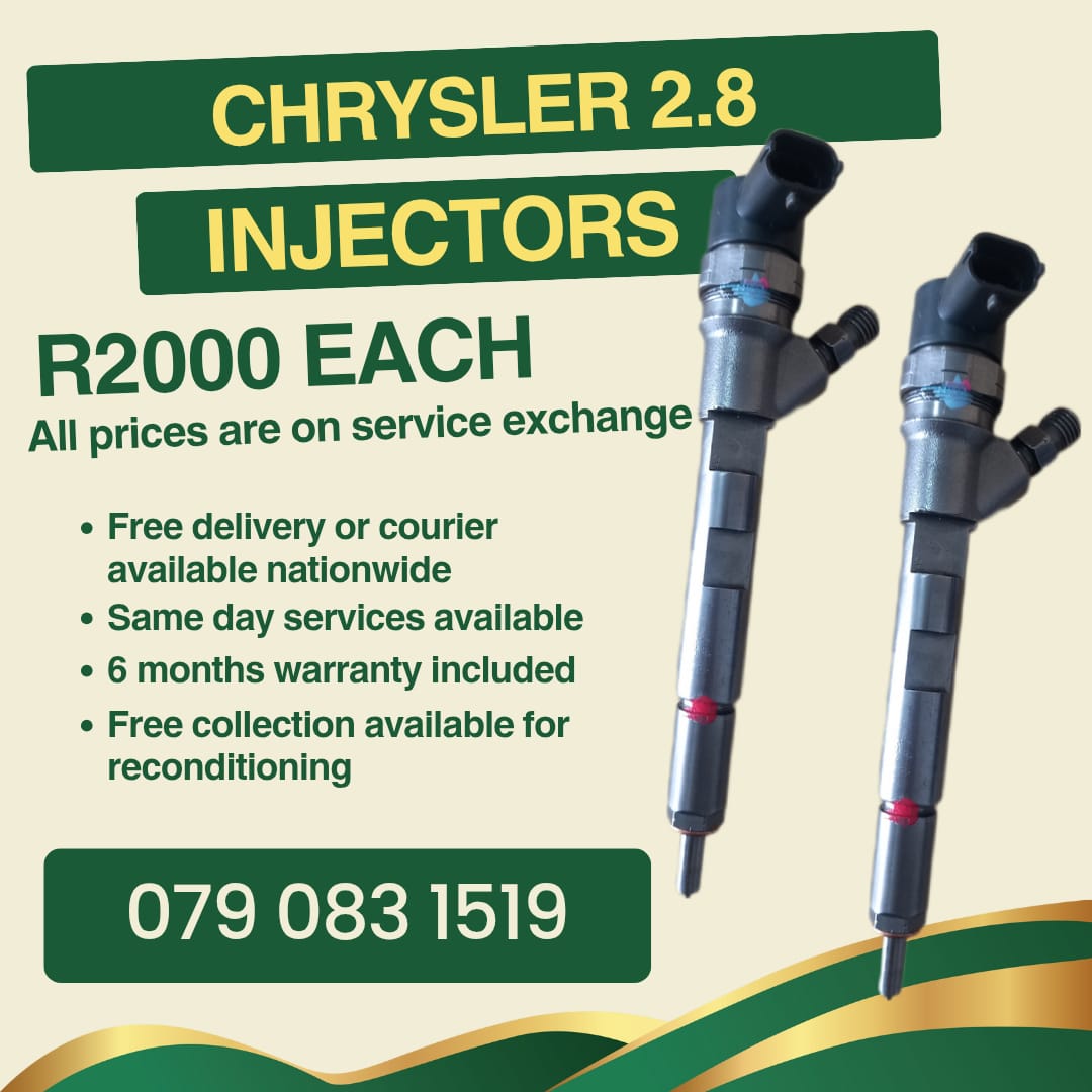 CRYSLER 2.8 INJECTORS FOR SALE WITH WARRANTY - Private Seller
