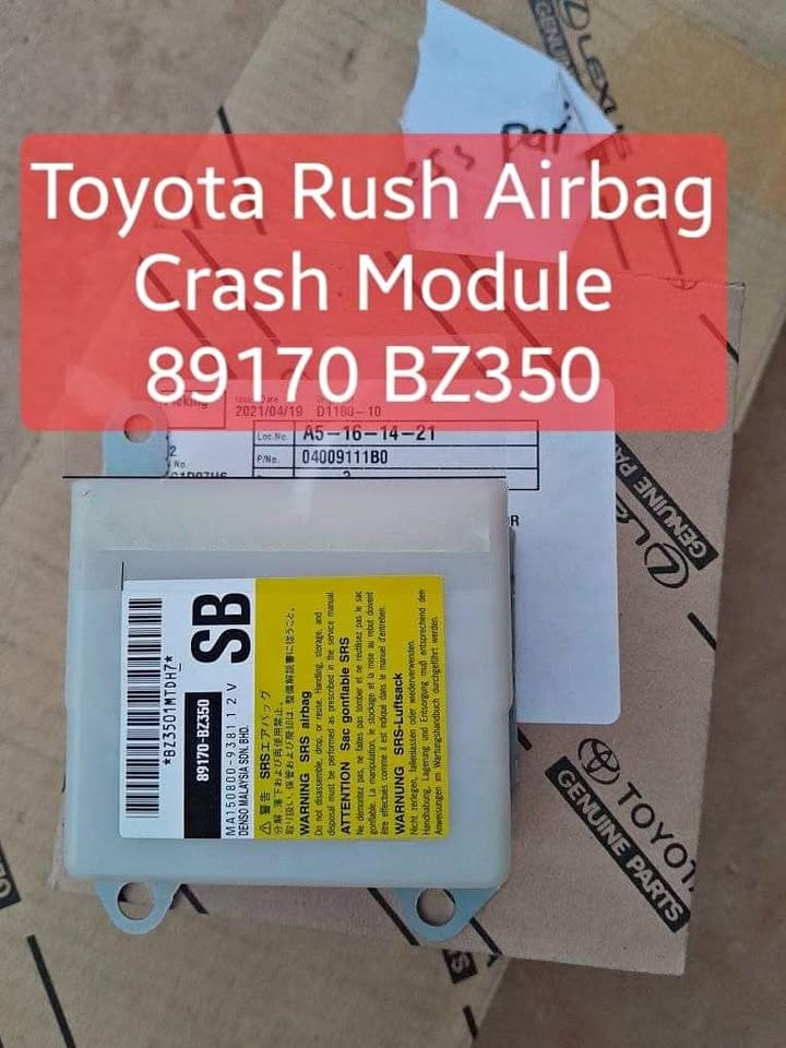 Toyota Rush Airbag Crush Module - Private Seller