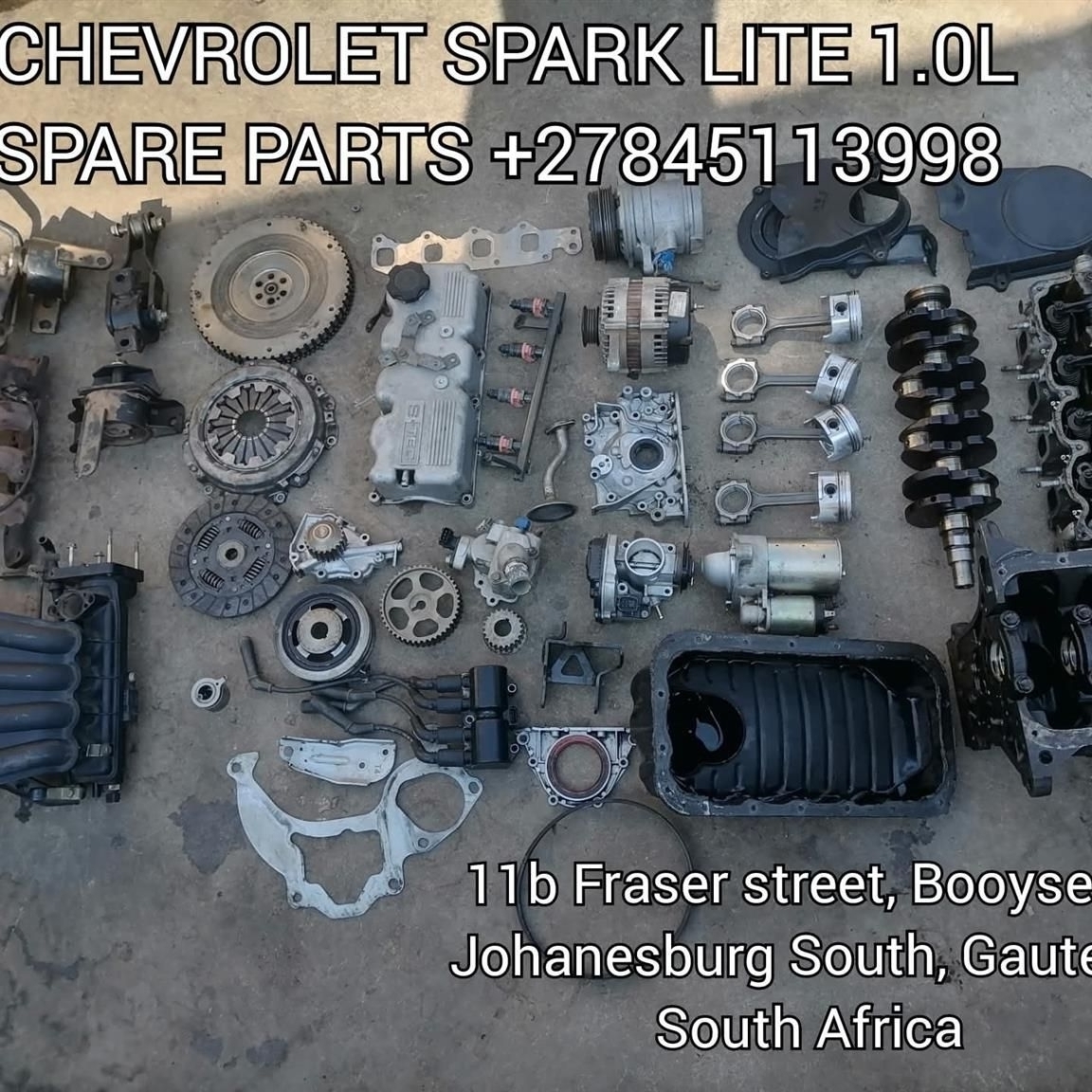 CHEVROLET SPARK LITE 1.0L B10 PETROL ENGINE PARTS - Private Seller CHEVROLET SPARK LITE 1.0L B10 PETROL ENGINE PARTS - Private Seller