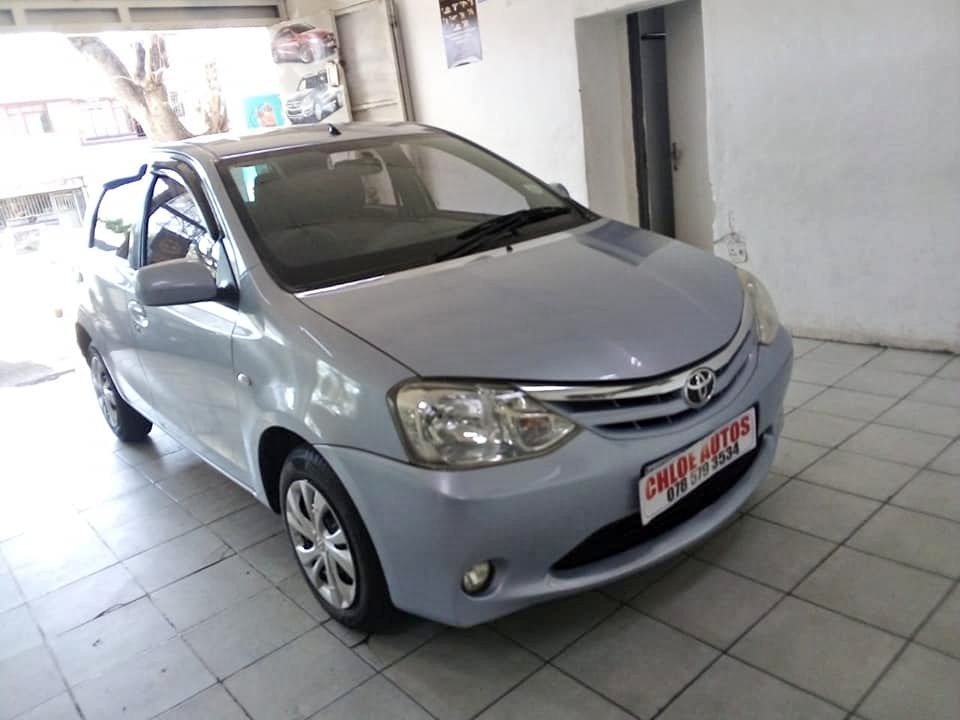 2012 Toyota Etios 1.5 81000km SkyBlue  Manual Petrol 2012 Toyota Etios 1.5 81000km SkyBlue  Manual Petrol