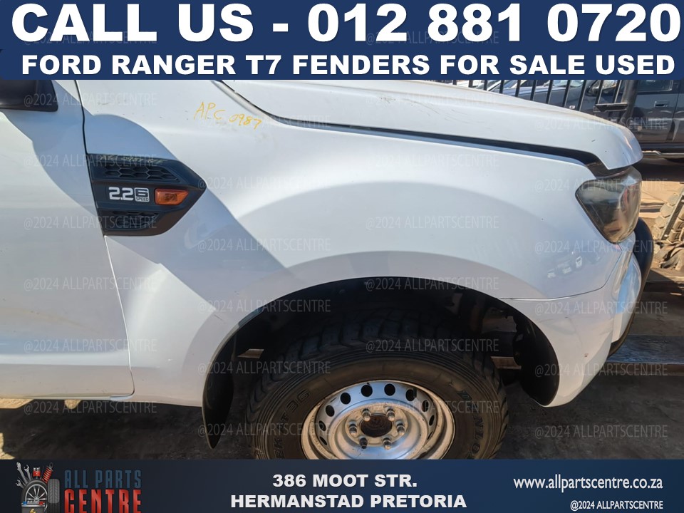 Ford Ranger T7 fenders for sale used Ford Ranger T7 fenders for sale used