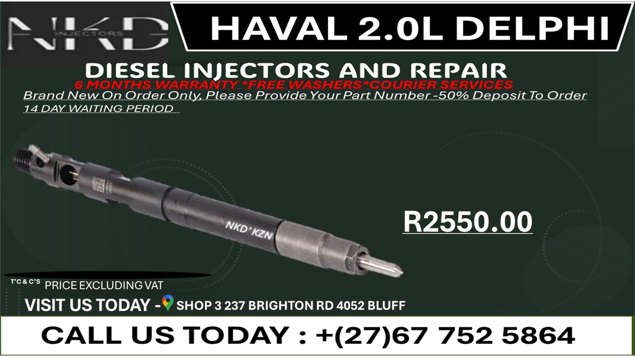 Haval 2.0L Delphi Diesel Injectors on Recondition - Private Seller