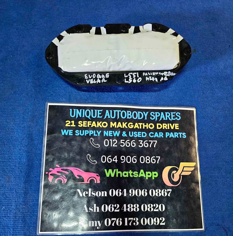 Range Rover Evoque Velar Passenger Airbag Range Rover Evoque Velar Passenger Airbag