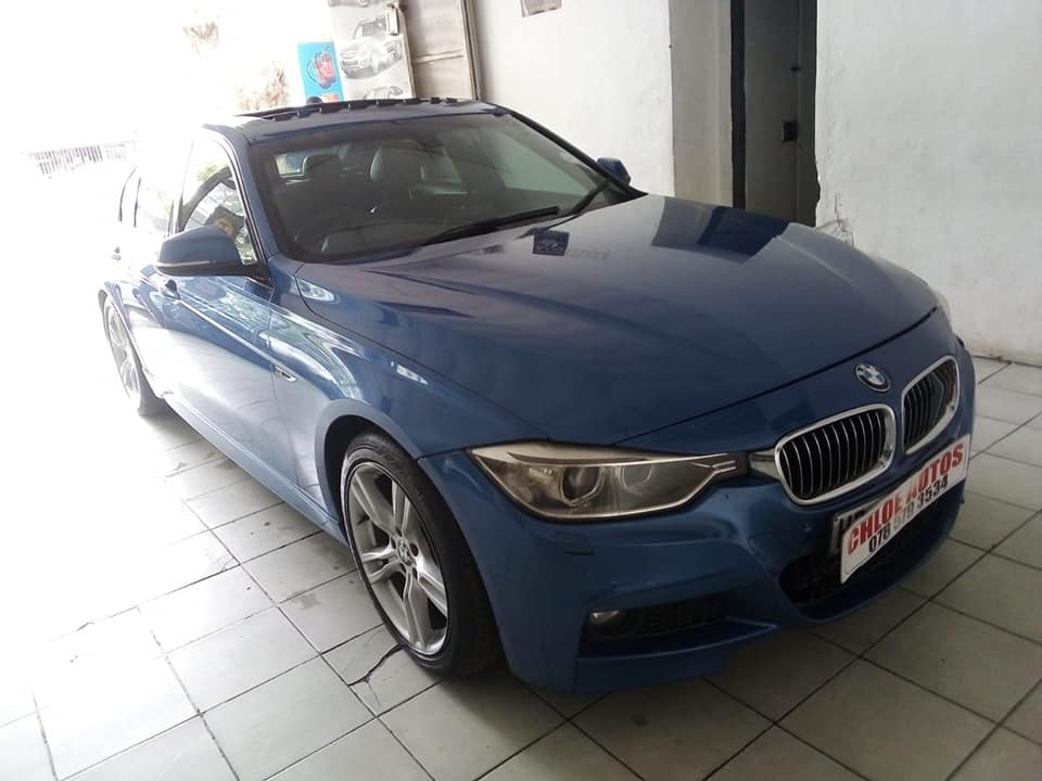 2013 BMW F30 320i MSPORT MPERFORMANCE AUTOMATIC PETROL BLUE LEATHER SUNROOF REVERSE SENSER