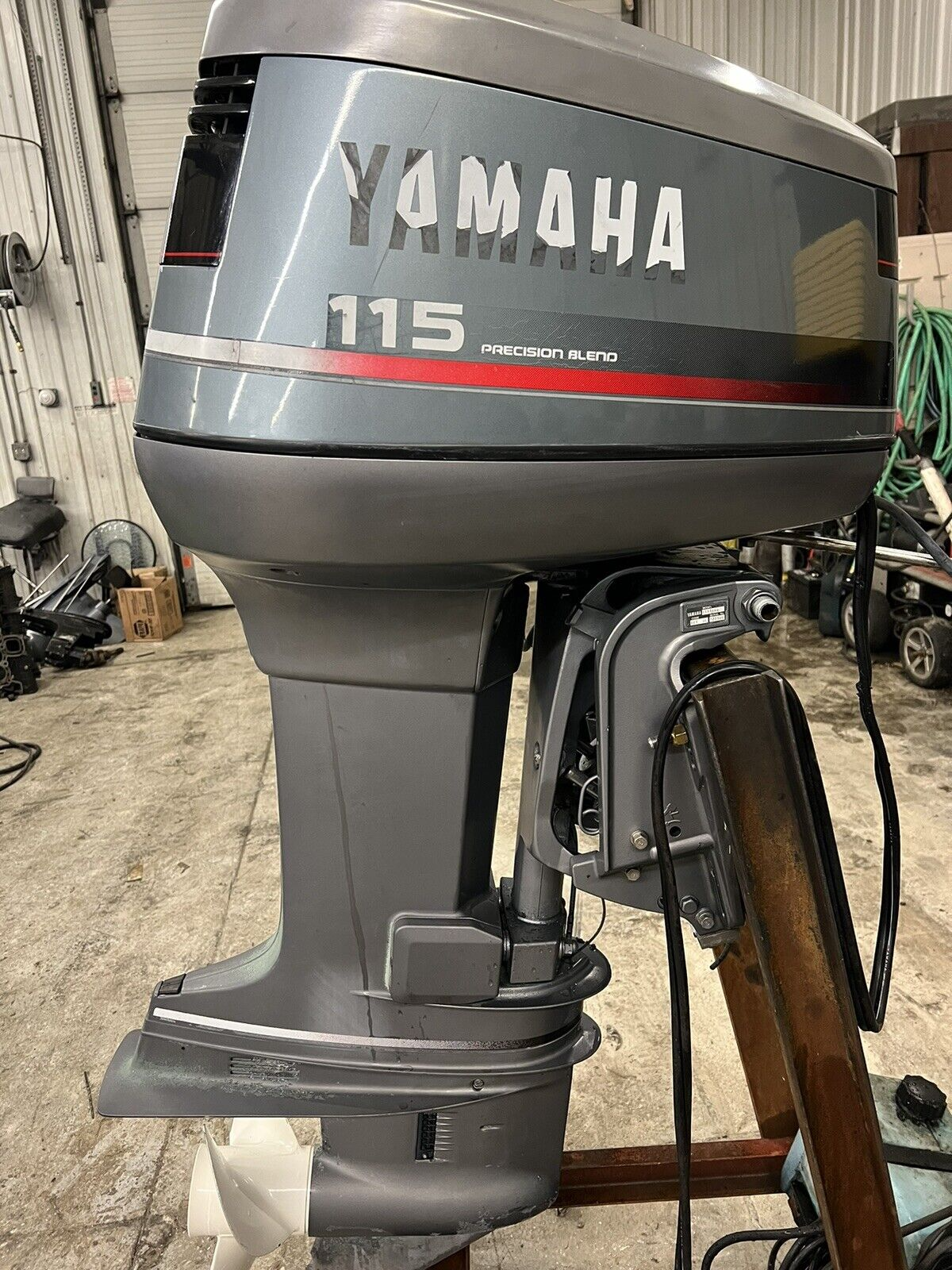1992 Yamaha 115 Two Stroke Xl Shaft 25" Trim/tilt Remote Electric Freshwater