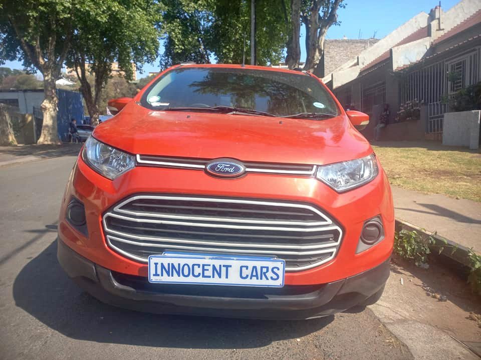 2013 FORD ECOSPORT 1.0 PETROL, MANUAL, ORANGE COLOR, MILEAGE 145000KMS