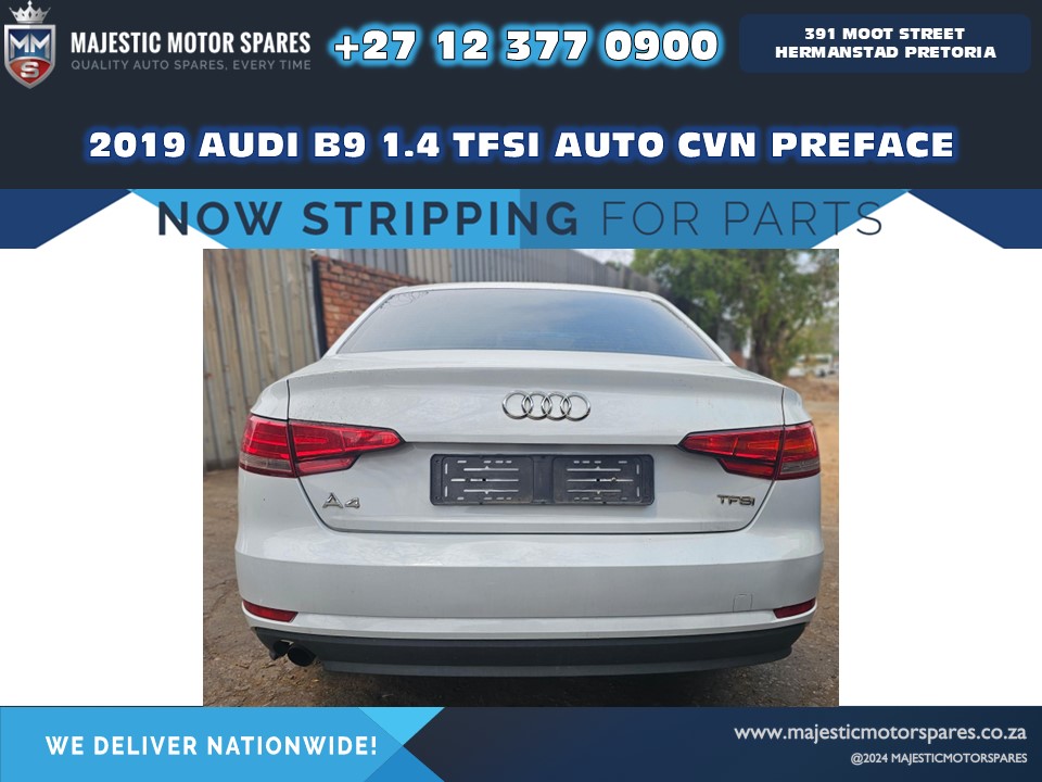 2019 Audi B9 1.4 TFSI Used Parts & Spares for sale. - Private Seller 2019 Audi B9 1.4 TFSI Used Parts & Spares for sale. - Private Seller