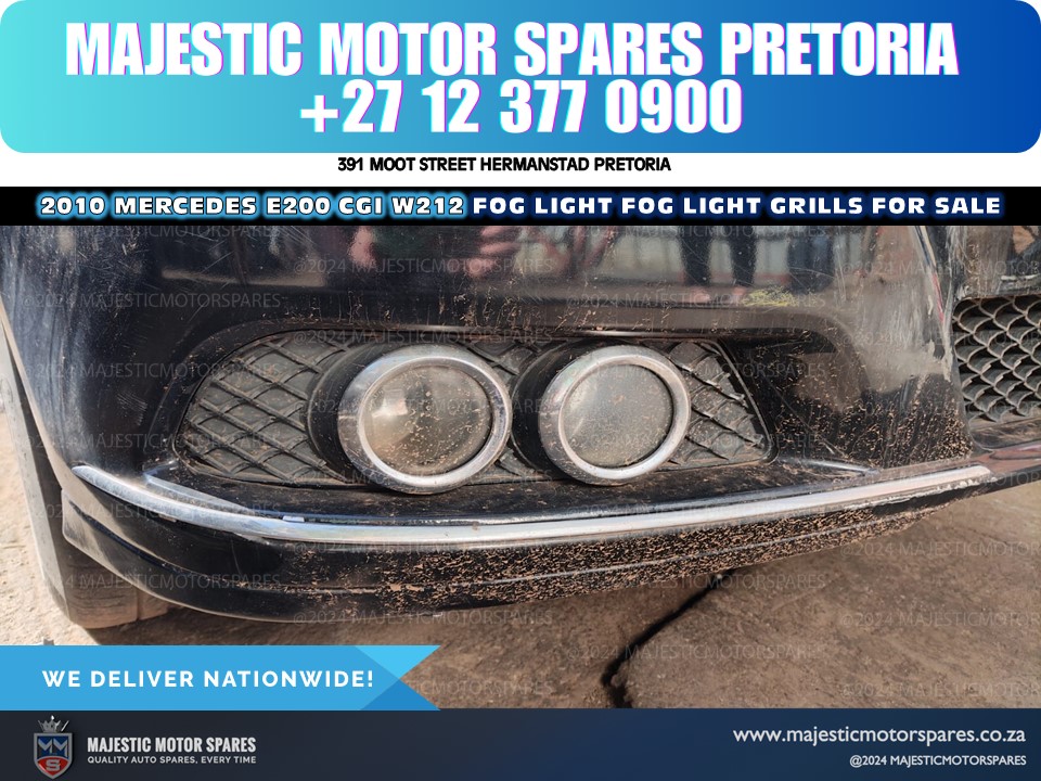 2010 mercedes-benz e200 cgi fog lights and grills for sale - Private Seller