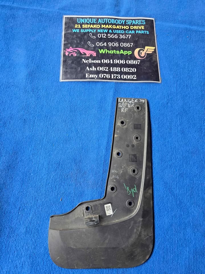 Ford Ranger Raptor Front Mud Flap Set - Private Seller Ford Ranger Raptor Front Mud Flap Set - Private Seller