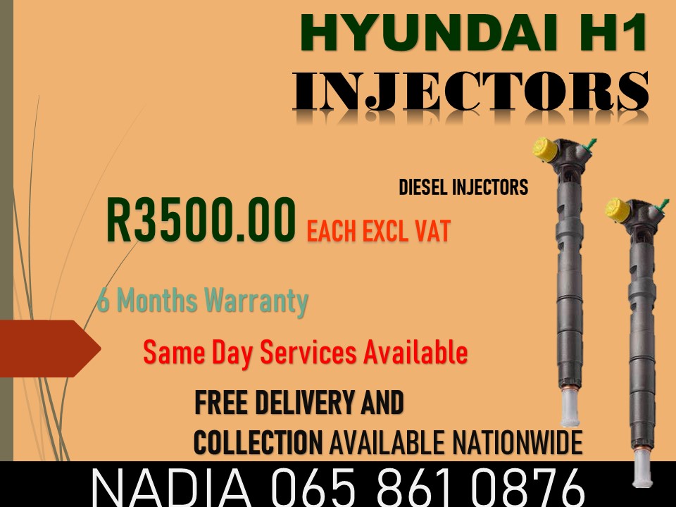 NEW HYUNDAI H1 DIESEL INJECTORS FOR SALE - Private Seller NEW HYUNDAI H1 DIESEL INJECTORS FOR SALE - Private Seller