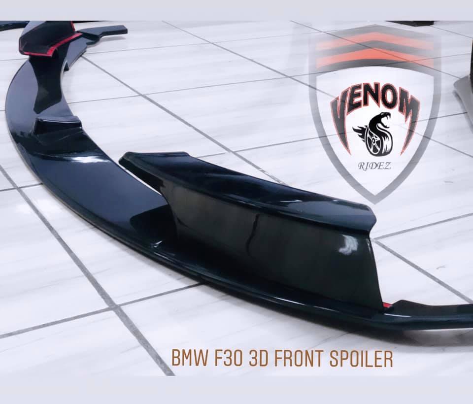 Bmw f30 3D Plastic front lip spoiler - Private Seller Bmw f30 3D Plastic front lip spoiler - Private Seller