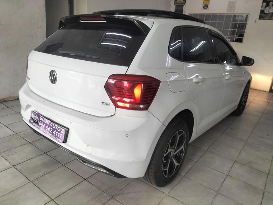 VOLKSWAGEN POLO 8 TSI 1.0 R LINE 2018 95 000KM WHITE MANUAL PETROL SUNROOF