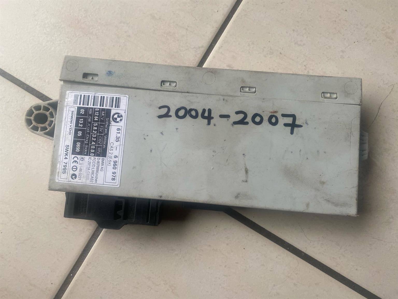 2004-2007 BMW E60 e603 transponder cas control unit - Private Seller