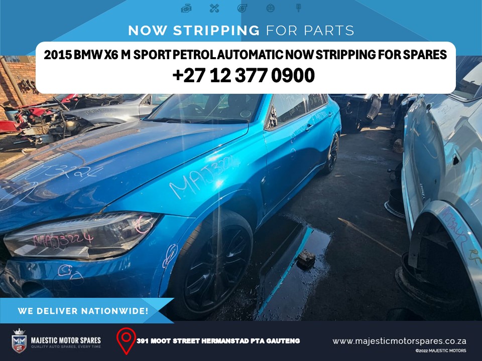 2015 Bmw X6 F86 motor sport stripping used parts