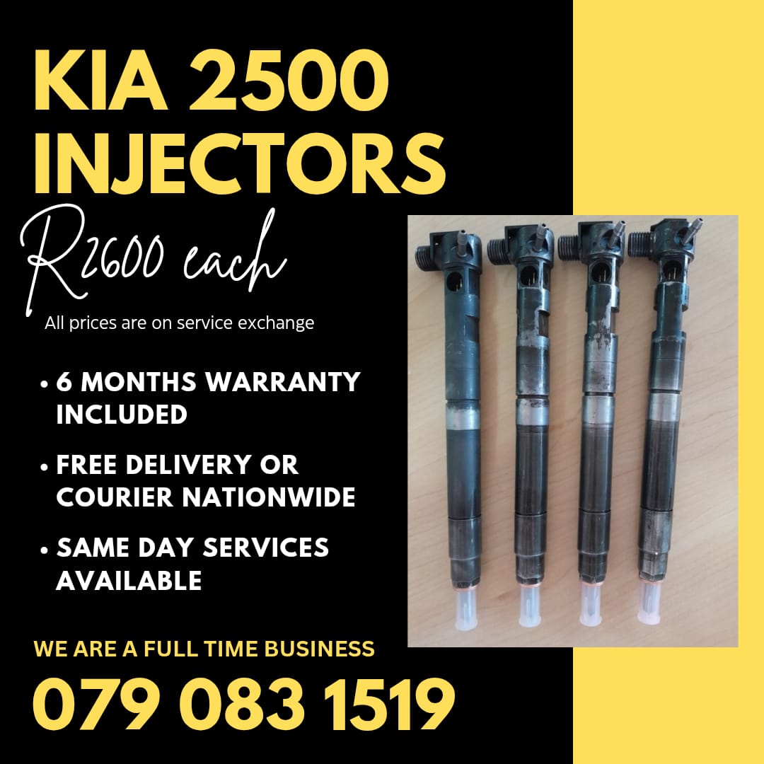 KIA 2500 INJECTORS FOR SALE WITH WARRANTY - Private Seller KIA 2500 INJECTORS FOR SALE WITH WARRANTY - Private Seller