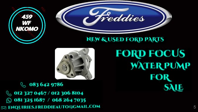FORD FOCUS WATER PUMP FOR SALE - Private Seller FORD FOCUS WATER PUMP FOR SALE - Private Seller