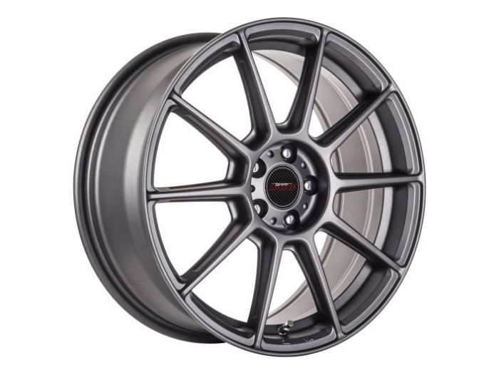 15″ A-Line Spree 4/100 & 4/108 Charcoal Alloy Wheels