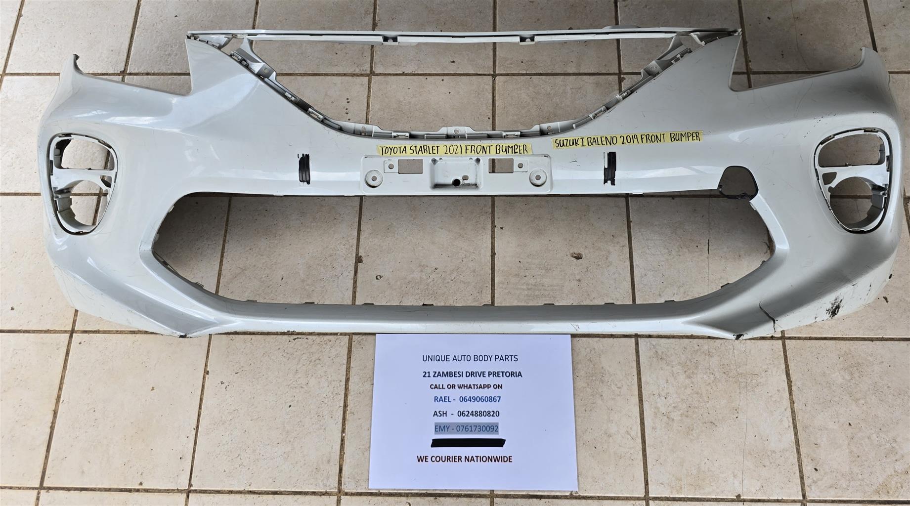 2021 Original Toyota Starlet Bumper 2021 Original Toyota Starlet Bumper