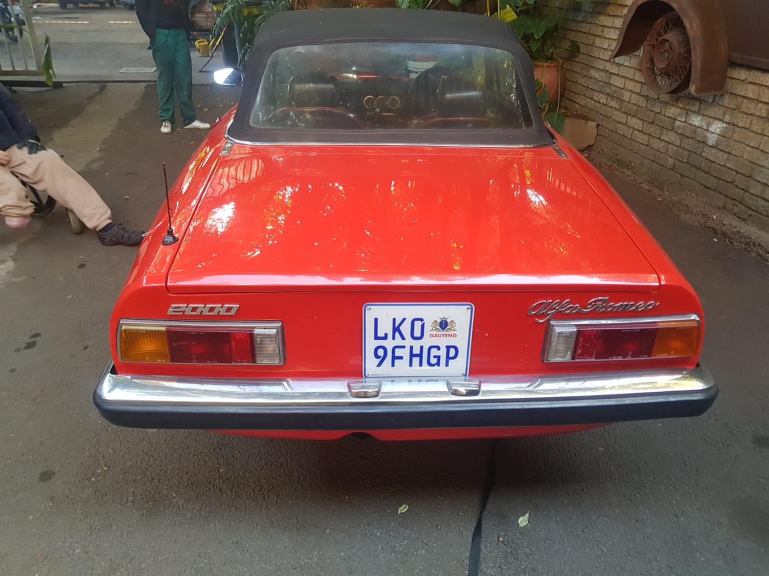 Alfa Romeo Spider 2000L RHD