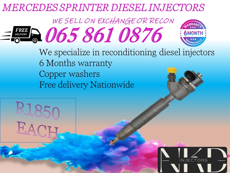 MERCEDES BENZ SPRINTER DIESEL INJECTORS FOR SALE - Private Seller MERCEDES BENZ SPRINTER DIESEL INJECTORS FOR SALE - Private Seller