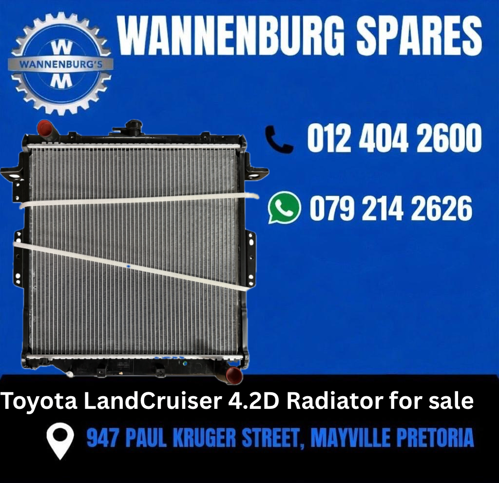 Toyota Landcruiser 4.2 D Radiator - Private Seller Toyota Landcruiser 4.2 D Radiator - Private Seller