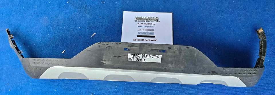 Hyundai Venue Rear Bumper Spoiler - Private Seller Hyundai Venue Rear Bumper Spoiler - Private Seller