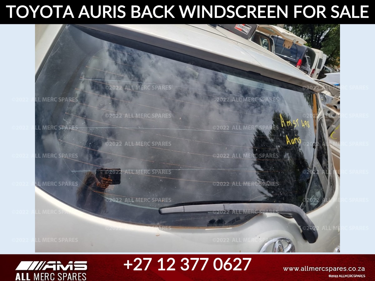 Used Toyota Auris Back Windscreen for Sale - Private Seller Used Toyota Auris Back Windscreen for Sale - Private Seller