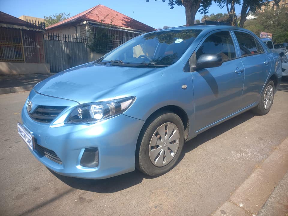 2017 TOYOTA COROLLA QUEST 1.6 PETROL, MANUAL, BLUE COLOR