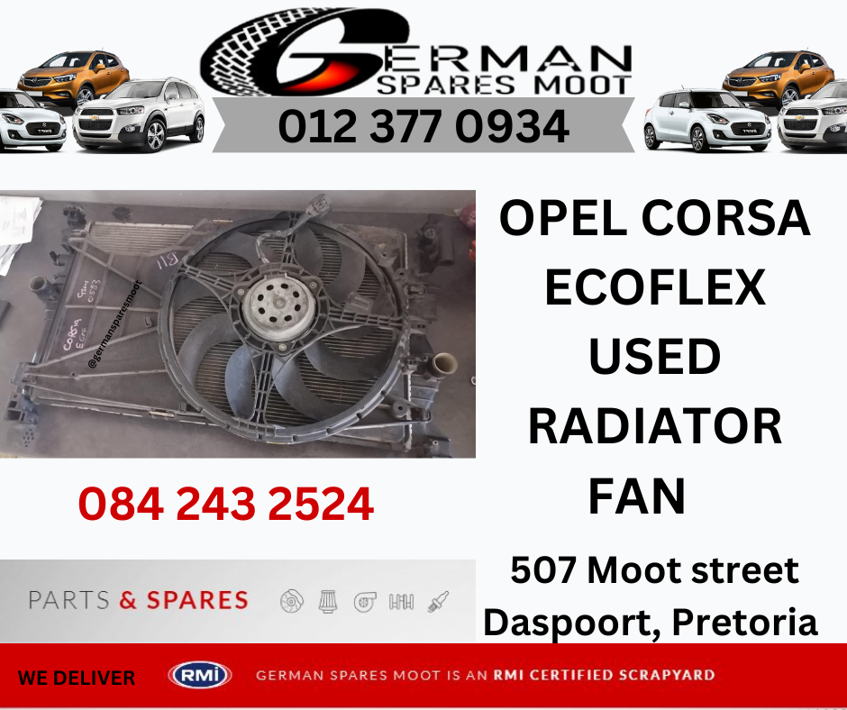 Opel Corsa Ecoflex used Radiator Fan - Private Seller