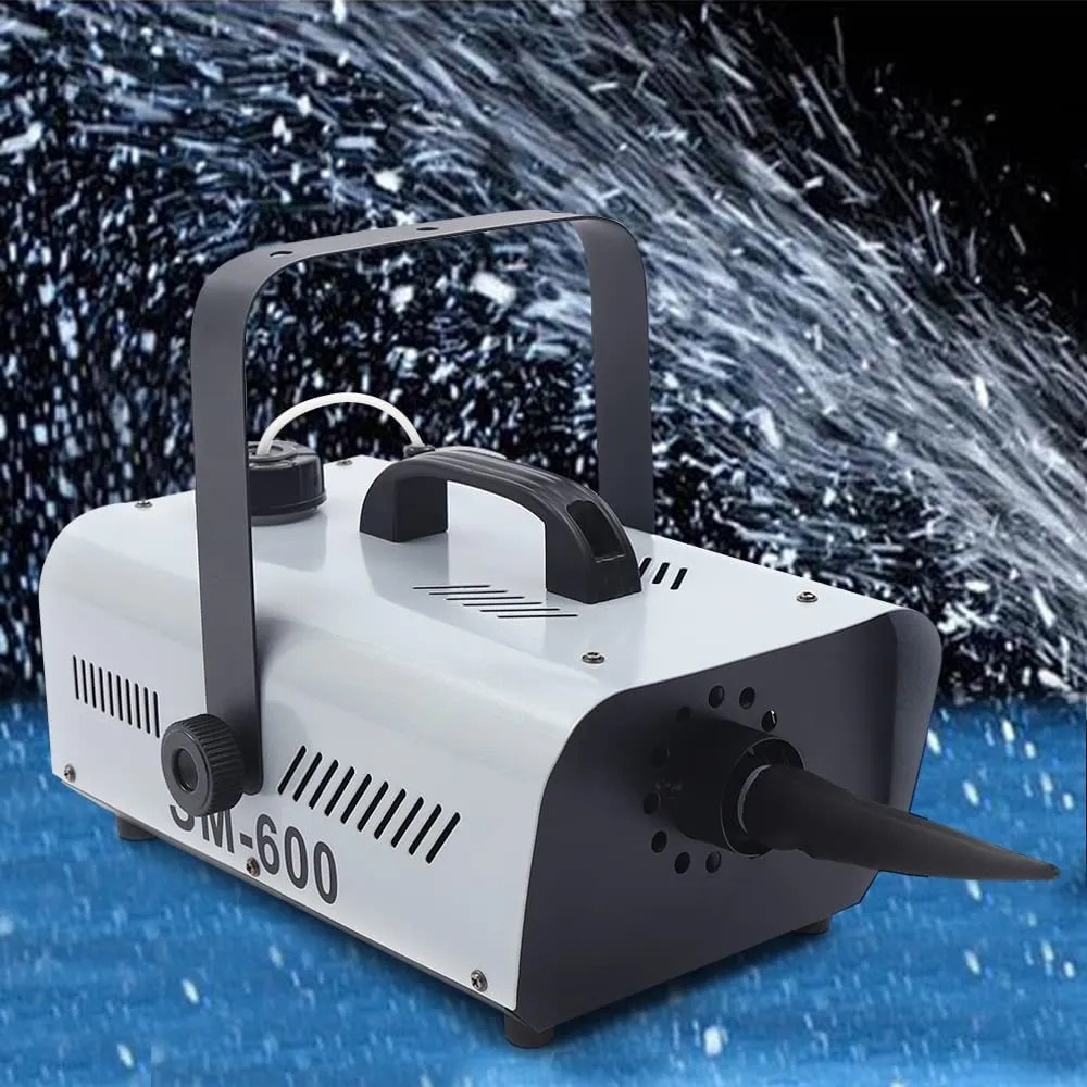 Stunning Snow Making Machine, Wireless Remote Control Snowflake Maker 220V. NEW