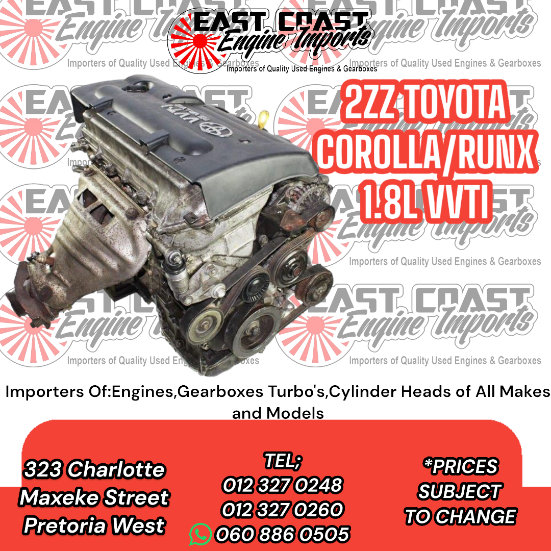 2zz Toyota corolla/runx 1.8L vvti - Private Seller