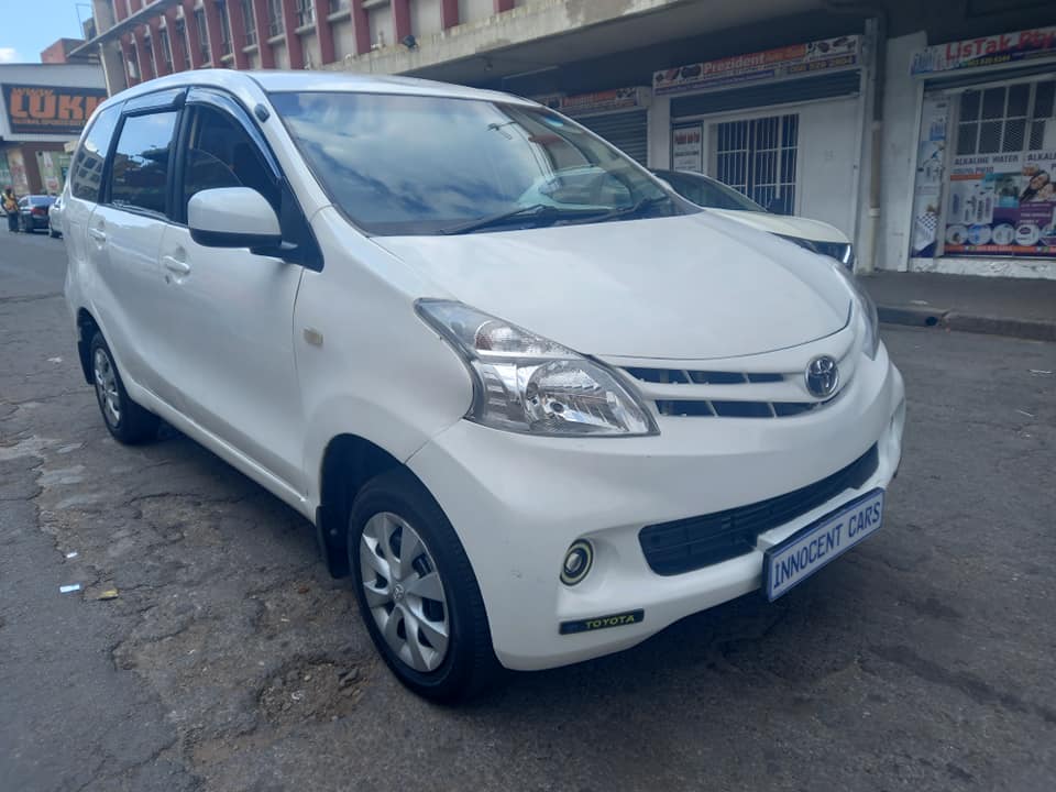 2014 TOYOTA AVANZA 1.5 PETROL, MANUAL TRANSMISSION, WHITE COLOUR