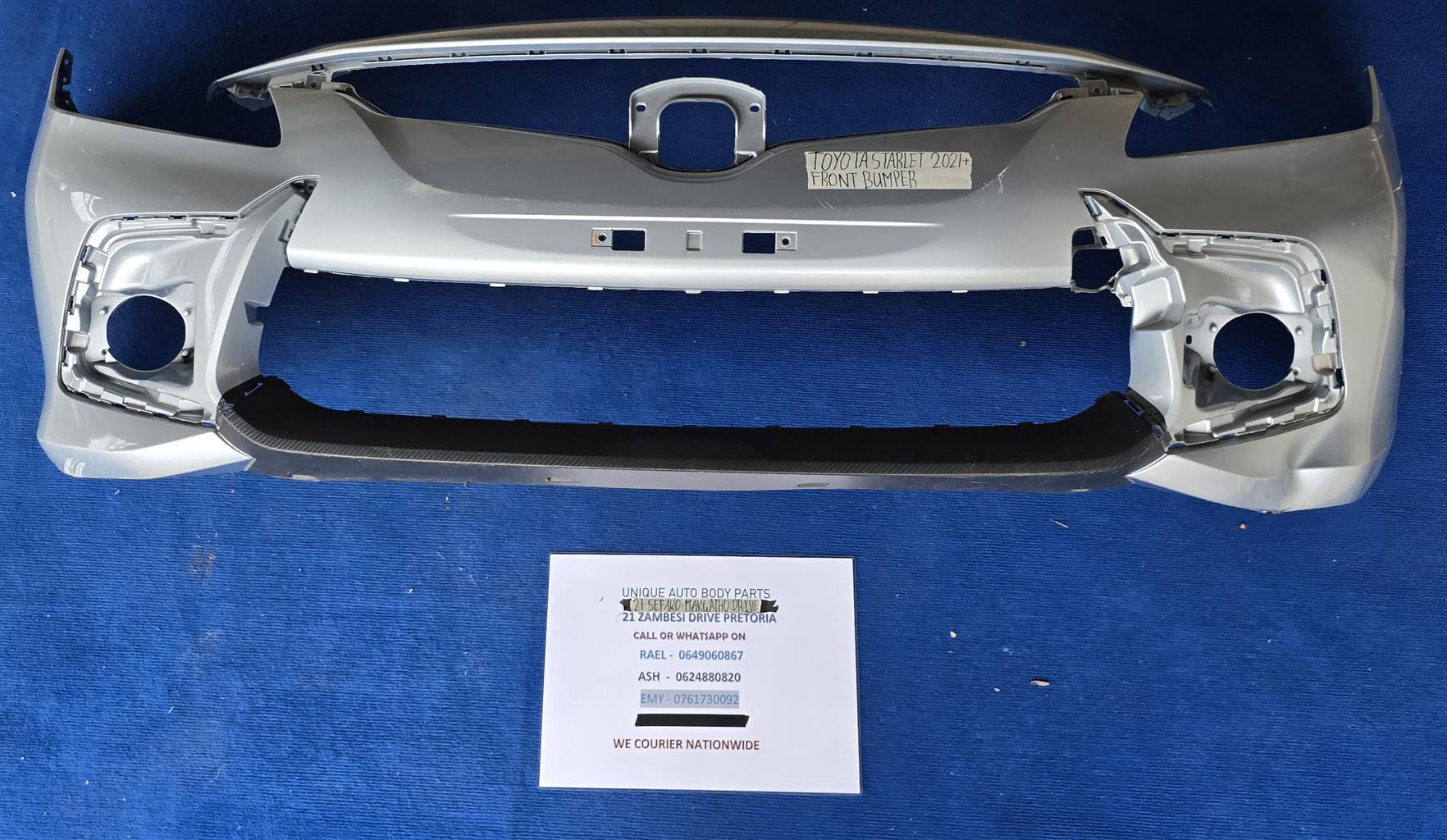 Front Bumper Starlet Toyota for Year Models 2021 to 2024 Front Bumper Starlet Toyota for Year Models 2021 to 2024