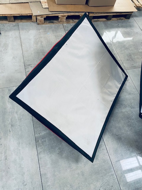 Photographic studio flash kits with soft boxes