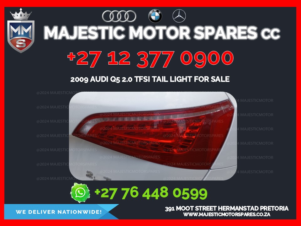2009 AUDI q5 2.0 tfsi tail light for sale - second-hand original - Private Seller 2009 AUDI q5 2.0 tfsi tail light for sale - second-hand original - Private Seller