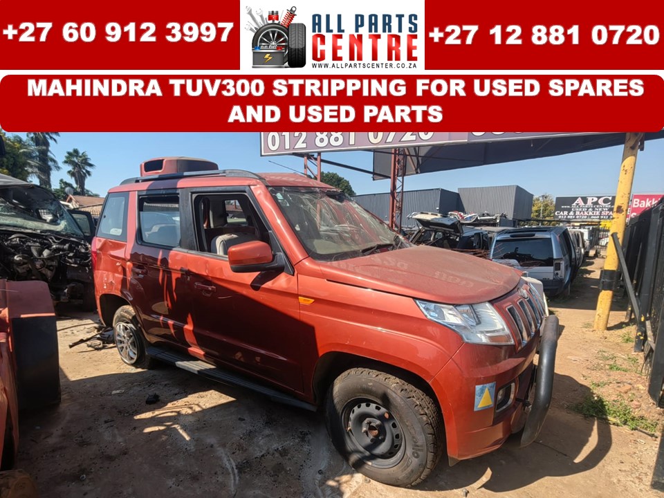 Mahindra TUV300 stripping for spares Mahindra TUV300 stripping for spares