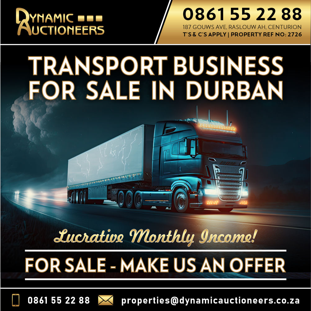 Transport Business For Sale In Durban 