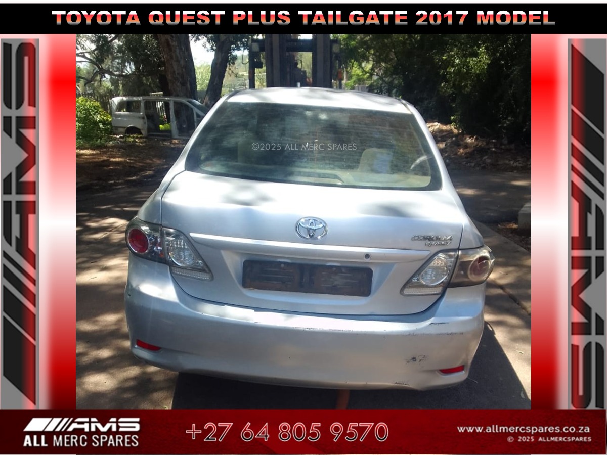 FOR SALE: Toyota Quest Plus Tailgate – Excellent Condition - Private Seller FOR SALE: Toyota Quest Plus Tailgate – Excellent Condition - Private Seller