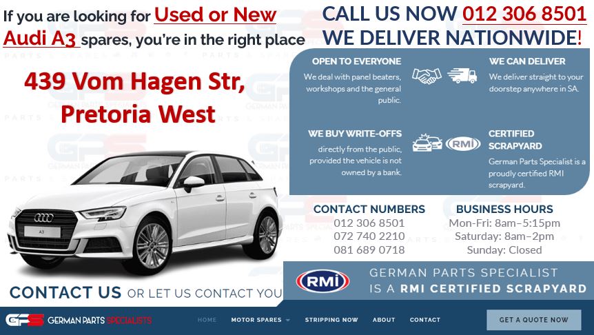 Audi A3 New And Used Spare Parts For Sale - Private Seller Audi A3 New And Used Spare Parts For Sale - Private Seller
